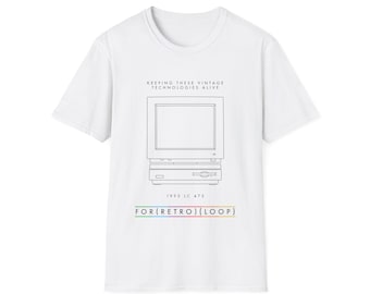 1993 LC 475 - Classic Computer Hardware - Unisex Softstyle T-Shirt