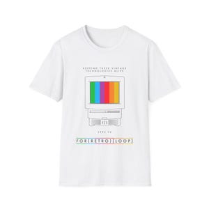 1993 TV - Vintage Computer Hardware - Unisex Softstyle Computer T-Shirt