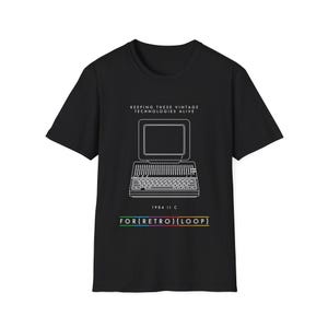 1984 Computer II c - Classic Computer Hardware - Unisex Softstyle T-Shirt