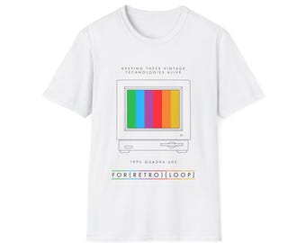 1993 Quadra 605 - Vintage Computer Hardware - Unisex Softstyle Computer T-Shirt