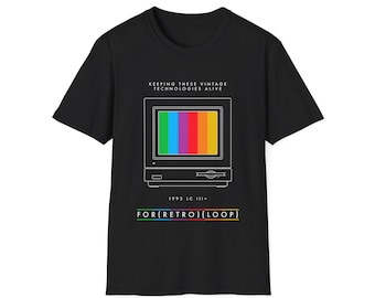 1993 LC III+ - Classic Computer Hardware - Unisex Softstyle T-Shirt