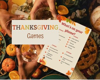 Thanksgiving family games |Thanksgiving trivia| Thanksgiving party games | Family friendly quiz | Family group game | Thanksgiving Bingo