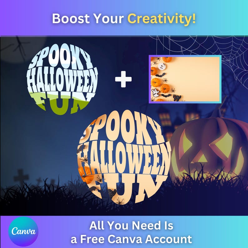You can edit and print for Halloween