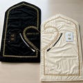 Personalized Prayer Couple Set Thick Elegant Fabric Prayer Rugs, Islamic Gift, Wedding Gift, Birthday Gift, Muslim Gift for Couples Eid Gift