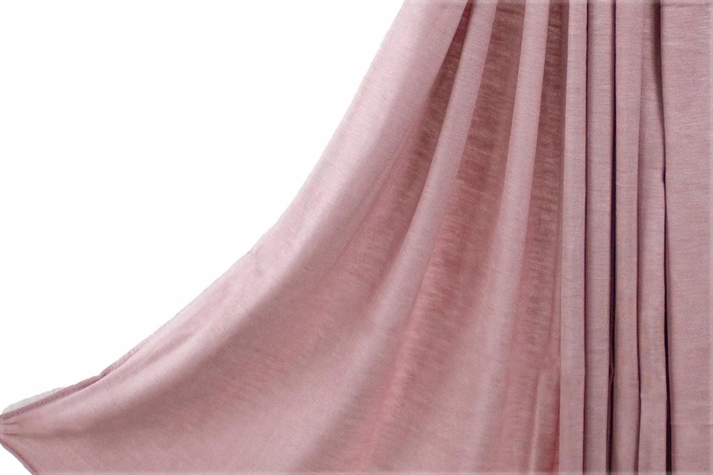 Podstawowy hidżab z dżerseju – przygaszony róż zdjęcie 3