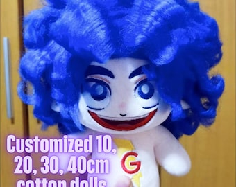 Custom Cotton Dolls, Custom OC Dolls, Customize Various Dolls, Picture Custom Plush Dolls, Custom Anime Dolls, Customized 10/20/30/40cm Doll