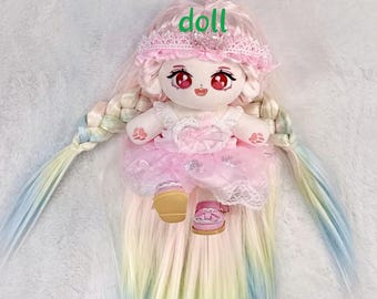 Custom Cotton Dolls, Custom OC Dolls, Plush Commissions, Picture Custom Plush Dolls, Custom Anime Dolls, Customized 10/20/30/40cm Dolls