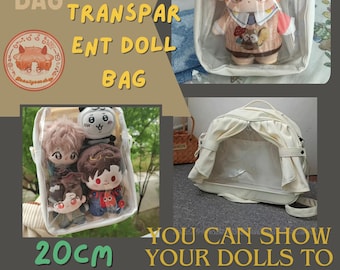 Ita Bag, Plaid Pin Display Bag, Cute Itabag, Window Bag, Doll Bag, Display Bag, Gift For Her, Gift For Children, Birthday Gift