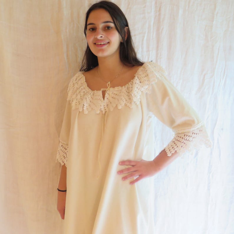 cotton flannel gown