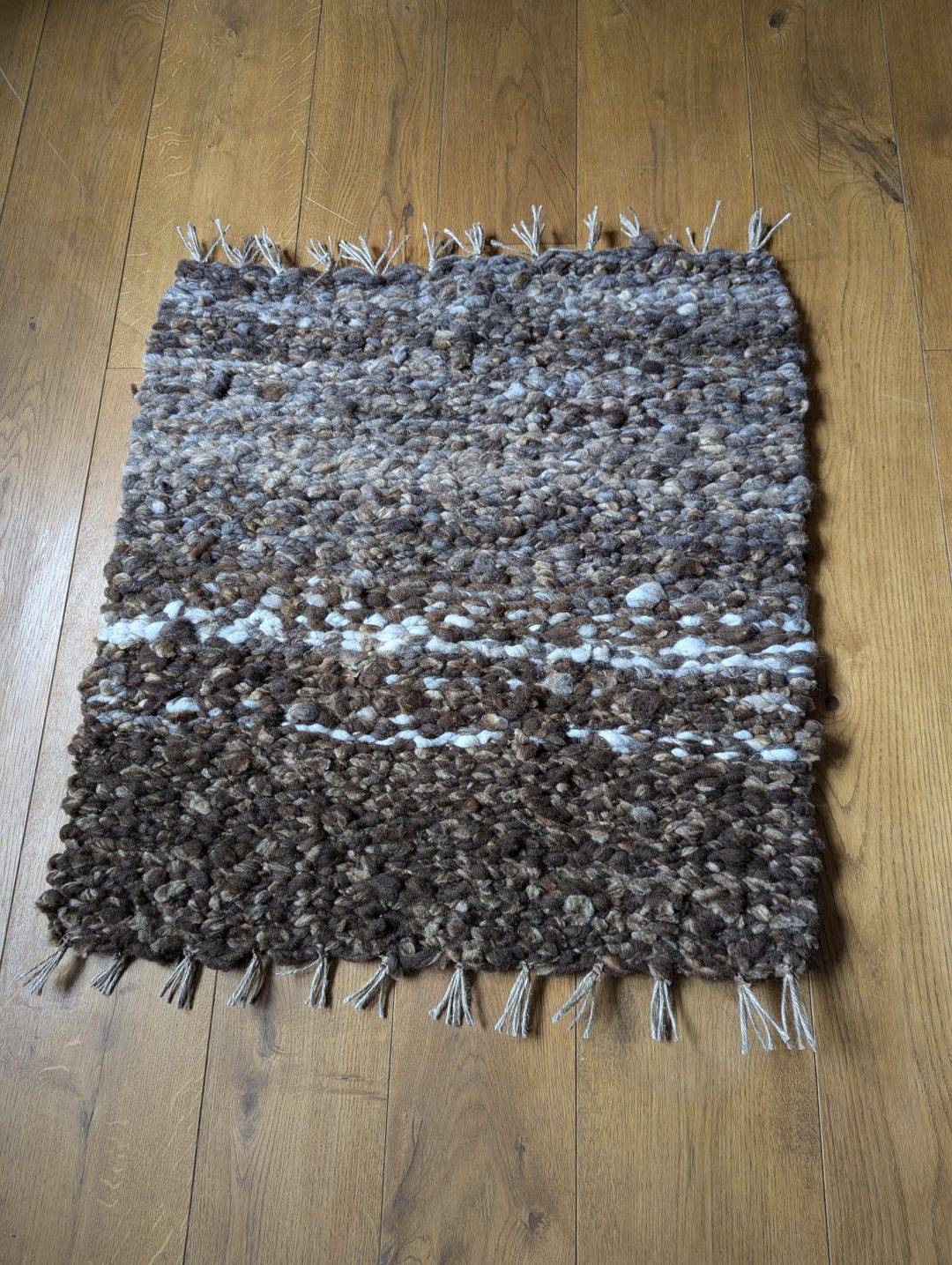 Peg Look Rug Peg Loom Doormat | Peg Loom Rug | Natural Sheep Wool Rug | Sheep Wool ...