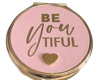 Compact Pocket Mirror: Cosmetic Accessory