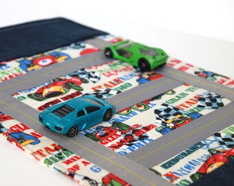 PDF Sewing Pattern for the Billy Car Roll-Up and Play Mat. Travel Game. PDF Pattern. Car Mat. Kids. Boys. Instant Download.