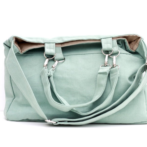 Bag Sewing Pattern. PDF Sewing Pattern - Satchel Bag.  Canvas or Cordoruy Messenger Bag. Briefcase. Sewing DIY.