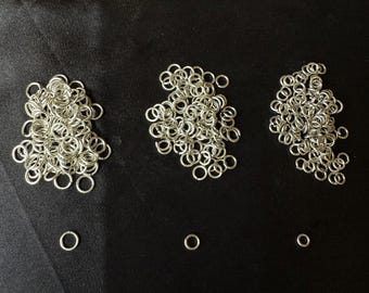 925 Sterling Silver Jump Rings, Open Jump Rings,  Made in USA