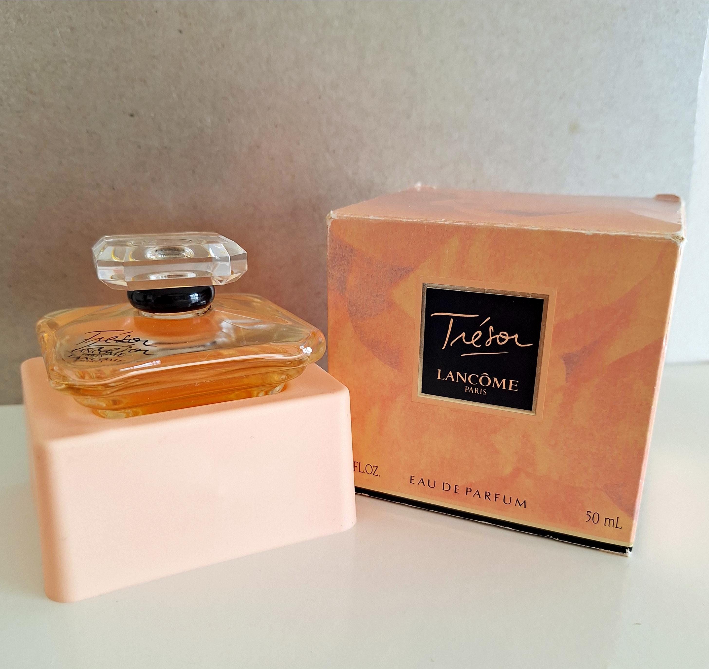 Vintage Tresor Eau De Parfum, Lancome, 50 Ml Splash - Rare 90s