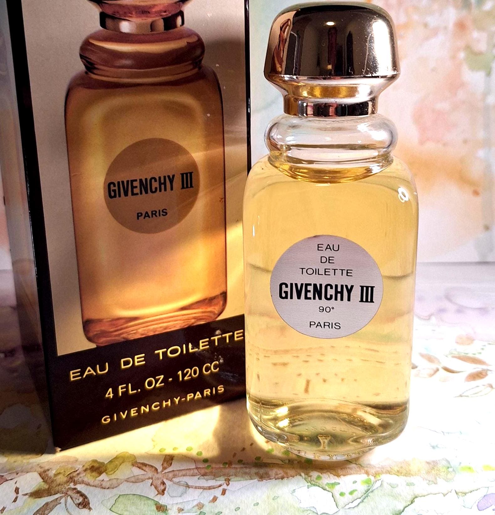 Vintage Givenchy III Eau De Toilette (edt), 1970s.120 Ml Original