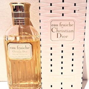 Eau fraiche Christian Dior Parfüm vintage für mujer.Año 1953. 110 ml Komplett auf 90 Jahre