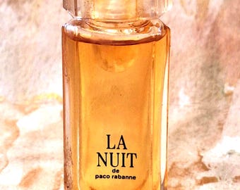 La Nuit Paco Rabanne Eau De Parfum 50ml / 1.7 Fl. Oz. Vintage