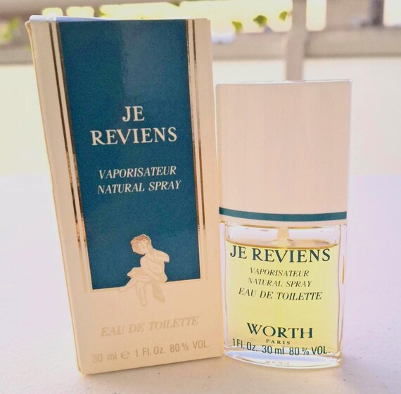 Vintage Je Reviens by Worth Eau De Toilette, 1970s Original Box - Etsy