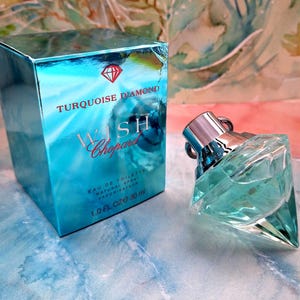 Chopard Wish Turquoise Diamond Eau de Toilette, 30 ml Spray, selten 2007 Vintage