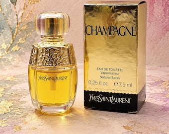 Yves Saint Laurent Champagne Perfume Spray 100ml Vintage YSL Gift