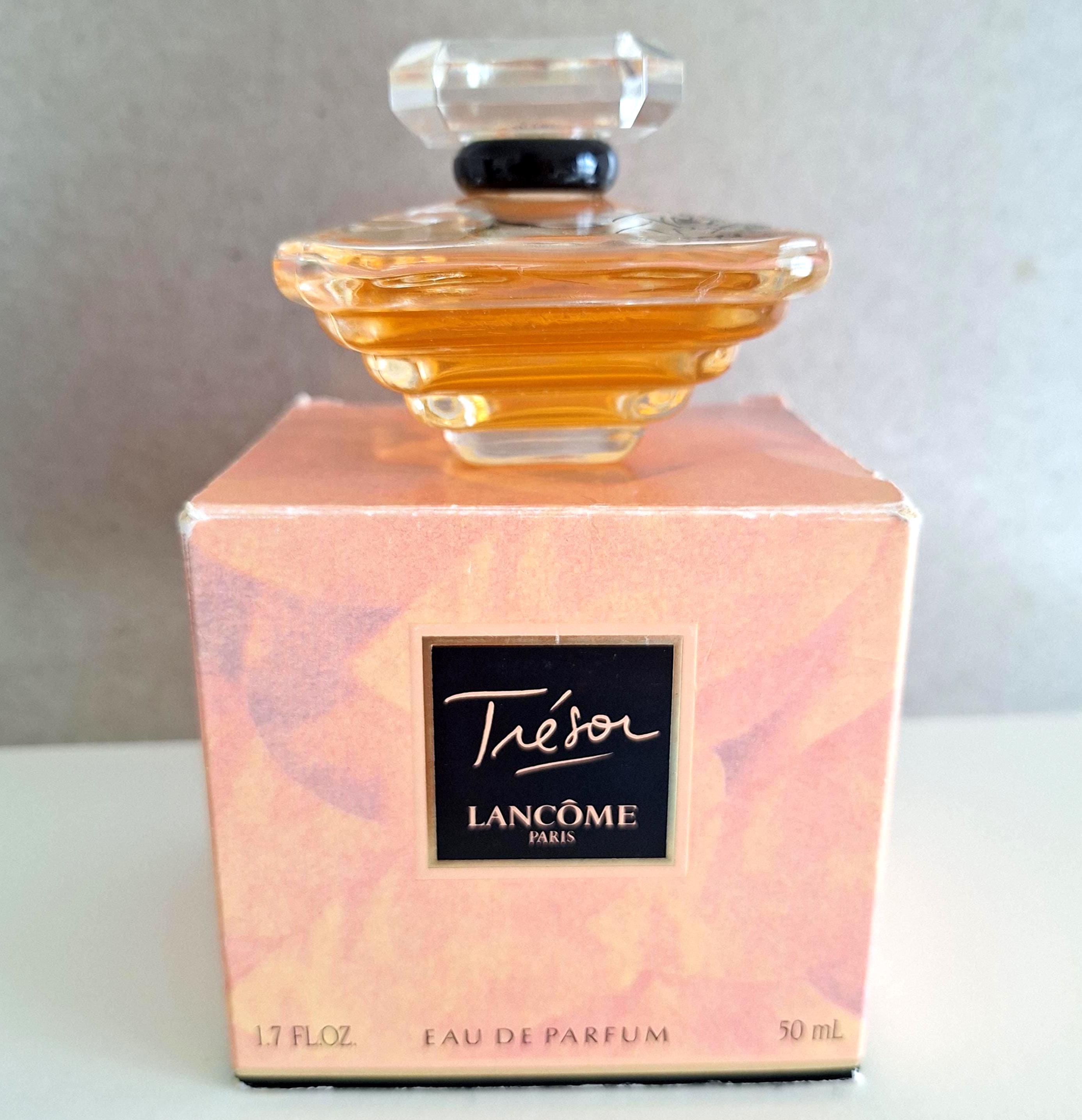 Vintage Tresor Eau De Parfum, Lancome, 50 Ml Splash - Rare 90s