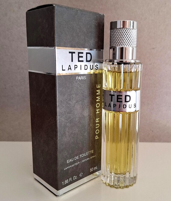 Parfum Ted Lapidus Pour Homme Vintage - EDT Spray 30 Ml, Hors Production, Rare