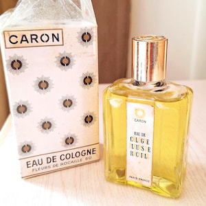 Caron Fleurs de Rocaille Agua de colonia für Mujer 65 ml Vintage Muy raro .Besondere Sammlerstücke. Nuevo en su caja Original