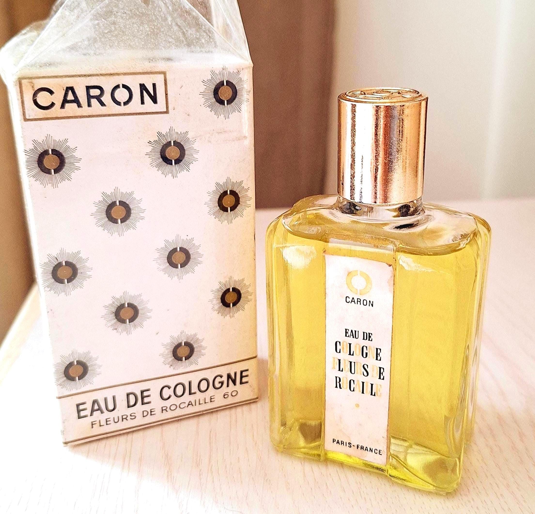 Vintage Caron Fleurs De Rocaille Eau De Cologne - 65 Ml.muy Raro
