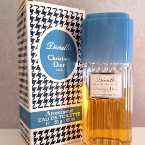 Christian Dior Diorella Eau de Toilette vintage fórmula original für Sammlung Parfüm de mujer. 60 ml. En su caja original .Año 1972