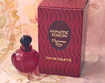 Vintage 1998 Dior Hypnotic Poison Miniature Perfume 5 Ml Boxed