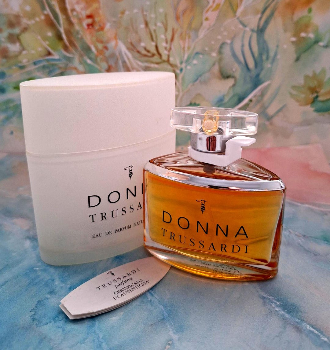 激レア　ヴィンテージ　トラサルディ　ドナ　100ml Vintage Donna De Trussardi Eau De Parfum, 100 Ml, 90s Perfume - Etsy