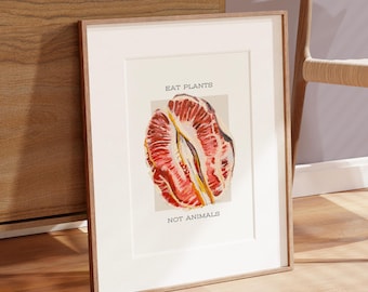 Eat Plants Not Animals Grapefruit