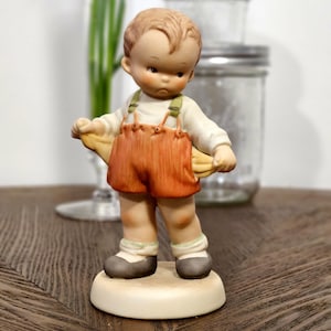 Memories of Yesterday &quot;It&#39;s the Thought that Counts&quot; 115029 | 1988 Lucie Attwell Enesco Figurine | Vintage Porcelain Gift Idea