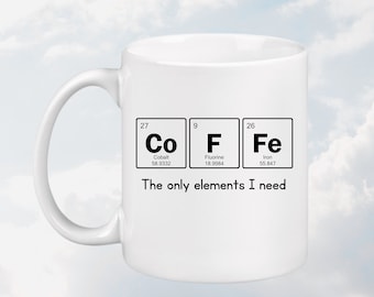 ACS American Chemical Society Anniversary Element Perodic Table Mug - Year  1 - Hydrogen (H) - Etsy