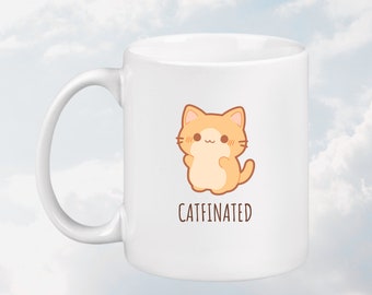 Catfinated Caffeine and Cat Lover Mug