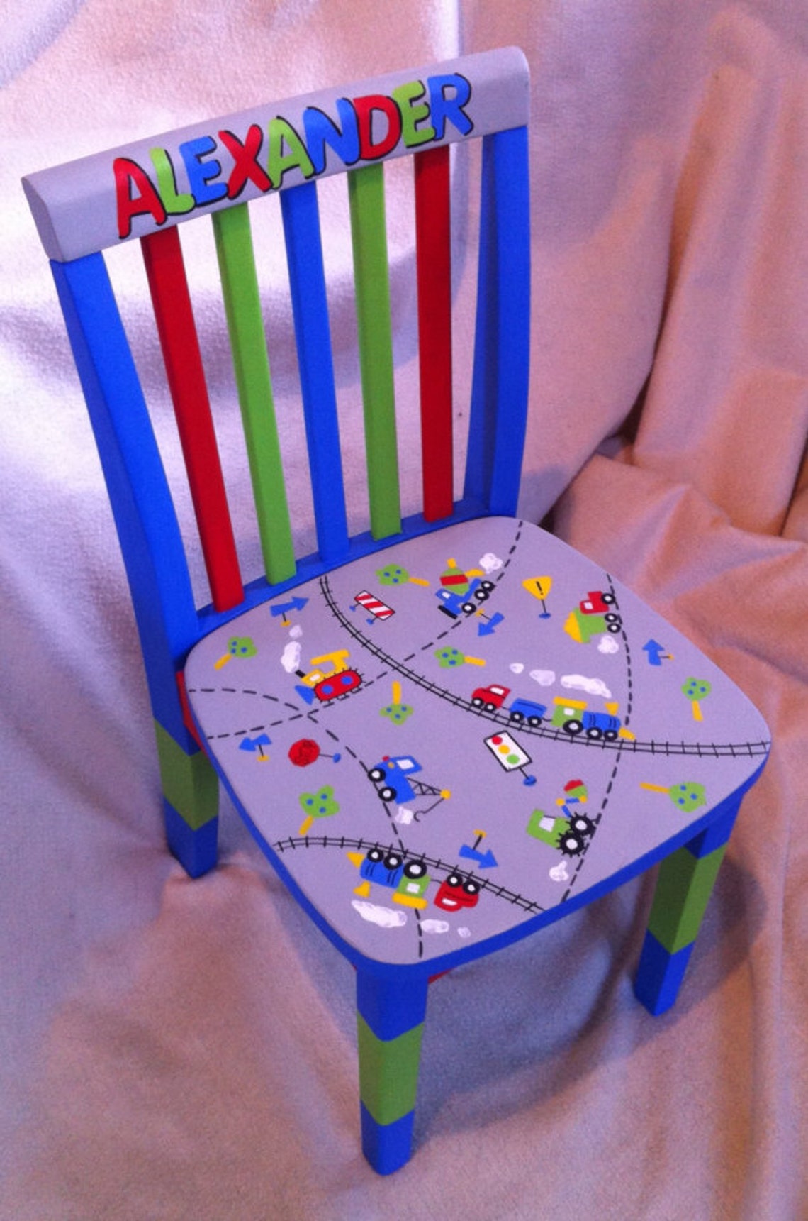 Personalized Child's Chair Etsy