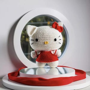 Cute Cat Amigurumi Crochet Pattern PDF - Adorable DIY Toy - Easy Step-by-Step