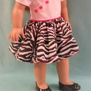 Spring Doll Dress with Optional Shoes for 18 inch Dolls