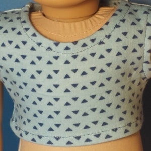 Crop Top made for 18 or 15 inch Dolls