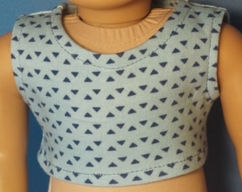 Crop Top made for 18 or 15 inch Dolls
