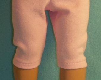 18 inch Doll Pink Capri Leggings