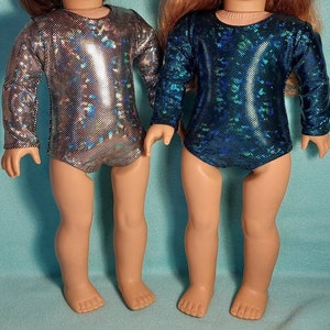 Gymnastic Performance Leotard for 18 inch Dolls