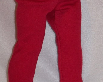 Red Leggings for 18 inch Dolls