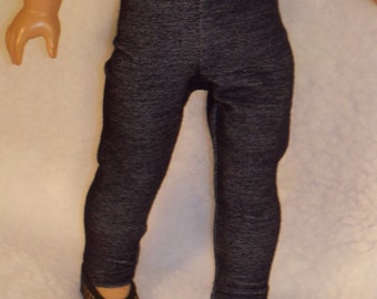 Indigo Blue Jeggings for 18 inch Dolls