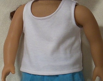 Tank Top Tee Shirt for 18 inch Doll