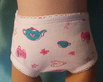 Teacup Panties for 18 inch Dolls