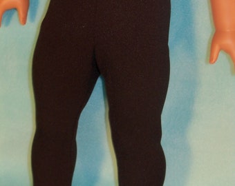 Black Stretch Leggings for 18 inch Dolls