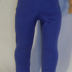 Royal Blue Leggings for 18 inch Doll