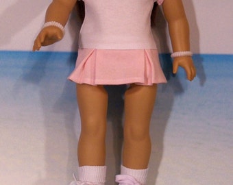 Tennis Dress with Briefs & Shoes for 18 inch Dolls